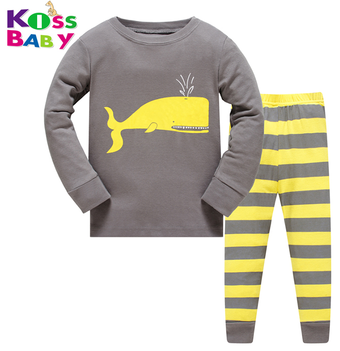 . От 2 до 7 лет, 100% хлопок, красивая пижама в полоску для малышей, высокое качество, много цветов