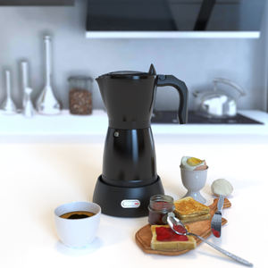 Italie électrique café expresso moka maker 3-6 Tasses de qualité alimentaire <span class=keywords><strong>prix</strong></span> usine - Product Image 2