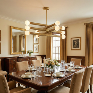 Lampadario Moderno di Lusso per Sala da Pranzo e Soggiorno in Alabastro Naturale e Ottone LED UL CE Alta Efficienza Lampadario Artistico <span class=keywords><strong>Pienza</strong></span> in Alabastro - Product Image 3