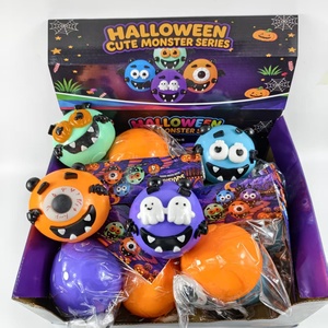 Nuevos Juguetes Blandos de la Serie Monstruos Lindos de Halloween, de Rebote Lento, para Apretar, Sensoriales, Antiestrés, Juguetes Fidget, Venta al por Mayor - Product Image 1