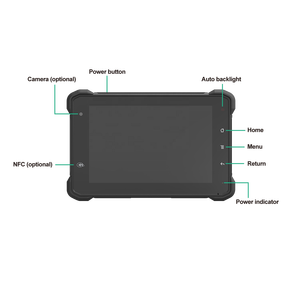 แท็บเล็ต 3Rtablet VT7 PRO ขนาด 7 นิ้ว หน้าจอสัมผัสแบบ Capacitive รองรับ WiFi/4G/GPS/GNSS มาตรฐาน IP67 รองรับ Canbus ระบบ Android สำหรับยานพาหนะ ทนทาน เหมาะสำหรับงานขุดเหมืองดิจิทัล - Product Image 2