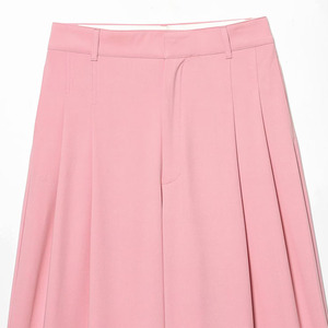 PB&ZA Femme 2026 Nouvelle Collection Printemps <span class=keywords><strong>Pantalon</strong></span> Décontracté Pliable Taille Haute Vintage avec Fermeture Éclair Femme - Product Image 4
