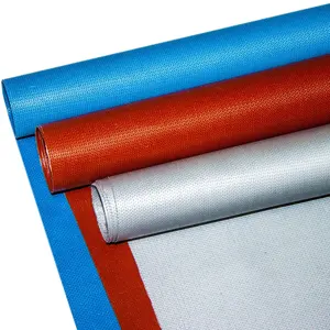 Hot Sale High Temperature Silicone Coated Fiberglass Cloth