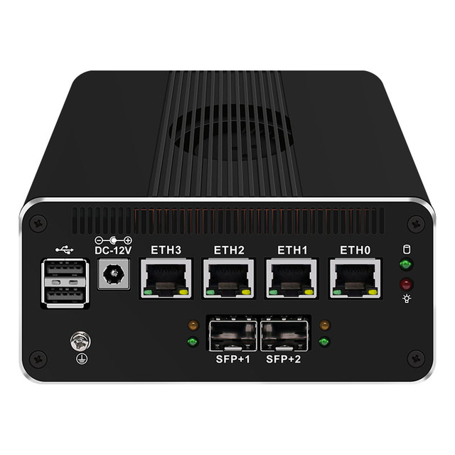 Zynshield Industrial Mini PC Intel N97/N100/N200/i3-N305 Quad 2.5GbE PCIe X8 Slot Wide Temp DDR5 NVMe 32GB Stock VPN Support