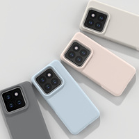 Pour Xiaomi Mi 14 Pro 13C étui antichoc en Silicone liquide pour Redmi Note 12 Pro Poco X5 Pro F5 13 K60 Ultra Civi 3 housse de téléphone