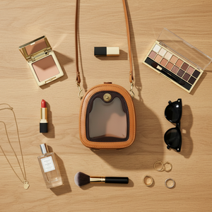 <span class=keywords><strong>Bolsa</strong></span> <span class=keywords><strong>de</strong></span> Almacenamiento <span class=keywords><strong>de</strong></span> Juguetes Pequeños, Hecha a Mano, Vintage, <span class=keywords><strong>de</strong></span> Lujo, <span class=keywords><strong>de</strong></span> Cuero Genuino, Clásica, con Ventana Transparente, Ecológica, Duradera, Retro - Product Image 5