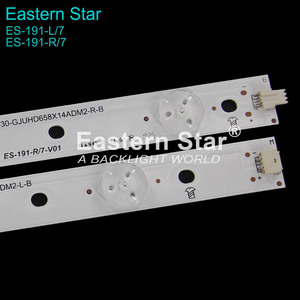 Bande LED ES-191 LB-PC3030-GJUHD658X14ADM2-RL-B pour téléviseur <span class=keywords><strong>PHIL</strong></span> IPPS 65PUS6121, bande de rétroéclairage, 16 pièces/ensemble - Product Image 6