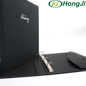 고품질 비즈니스 파일 판지 커버 3 또는 <span class=keywords><strong>4</strong></span> 링 바인더 문서 폴더 - Product Image 6