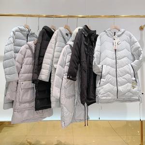 Second-hand Discount Women's Clothing Stock Clearance White <b>Duck</b> <b>Down</b> <b>Jacket</b> Wholesale Source - Product Image 4