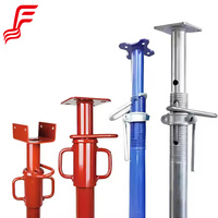 Poteaux d'échafaudage en acier FRST, réglables, coffrage en aluminium pour la construction, support en acier, vérin de poussée et de traction, poteau de soutien en acier, acro acrow prop