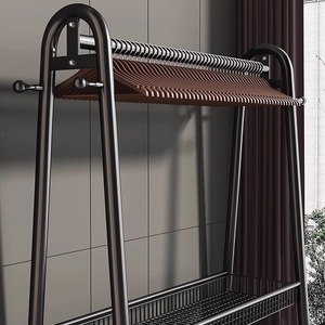 Perchero Metálico Moderno de Lujo, Ecológico y Portátil, de Una Sola Barra, para Sala de Estar y Dormitorio - Product Image 2