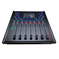 Console de Mixage Numérique Professionnelle Haute Performance OEM X-10 10 Canaux avec Télécommande APP Audio pour Streaming en Direct