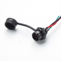 Connecteur Push-Pull WEIPU SA10 SA12 SA1210 SA1212, Fiche Étanche IP67, Montage sur Panneau, Câble et Faisceau de Câblage