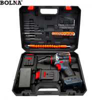 Perceuse sans fil 21V durable à prix abordable, 50 Nm, outils électriques sans fil, kit d'outils pour le travail du bois, directement de l'usine