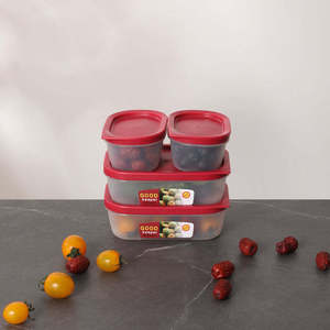 Hộp đựng thực phẩm nhựa có logo tùy chỉnh, nhẹ, có nắp, dùng để đựng đồ ăn mang đi và đồ uống trong nhà bếp - Product Image 3