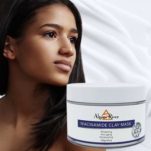 OEM Cosméticos <span class=keywords><strong>naturales</strong></span> Orgánica Nicotinamida Blanqueamiento DE LA PIEL Mascarilla facial antienvejecimiento Corrección de pigmentos Mascarilla de barro volcánico para mujeres - Product Image 2