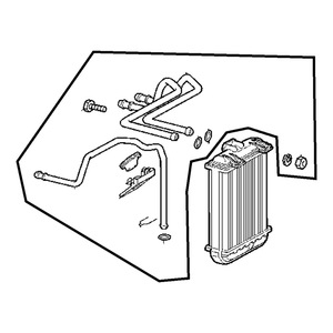 Radiateur de chauffage 5097634AA pour Chrysler Crossfire 2004-2008, en aluminium et plastique, transmission manuelle MT - Product Image 4