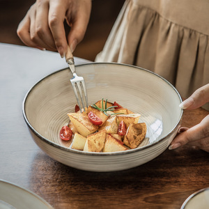 Service de table de style rétro, série Jiyu <span class=keywords><strong>automne</strong></span>, bols et assiettes avec tasses, assiettes rondes pour la salle à manger à domicile - Product Image 4