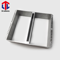 Boîtier de dissipateur thermique en aluminium extrudé personnalisé de grande taille pour la série LED 6000, avec pliage, soudage, tolérance de précision et usinage CNC