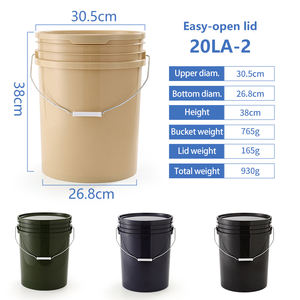 Venda Direta Da Fábrica 1L 2L 4L 5L 8L 10L 12L 15L 17L 18L 20L <span class=keywords><strong>25L</strong></span> Balde De Plástico Seau En Plastique - Product Image 3