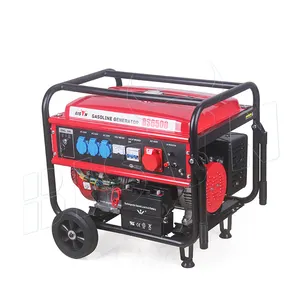 BISON CHINA Uma Fase Gerador De Gasolina 7kw Gerador Preço