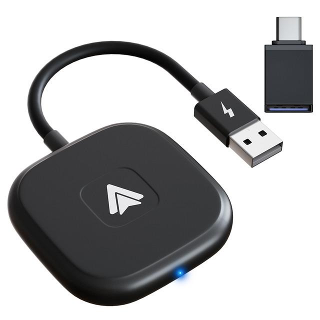 Android Auto Wireless Adapter for Car Wired to Wireless Android Auto CarPlay Android Auto Dongle