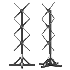 50cm 3D LED Bodenst änder <span class=keywords><strong>Video</strong></span> Display Wand Holo graphischer Projektor Fan Display Werbe ausrüstung - Product Image 4