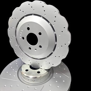 380mm tweedelige sportremrotor voor Mercedes-AMG, voor Porsche 911, compatibel met carbon keramiek - Product Image 2