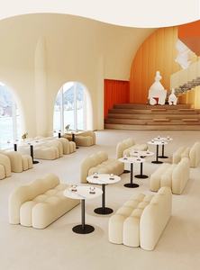 Modern Commercial <b>Sofa</b> Set - Hotel Negotiation Seating & Restaurant Combination - Product Image 2