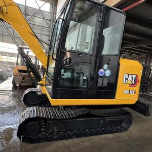 Matériel de construction bon marché CAT 305.5E utilisé meilleure marque d'excavatrice avec godet à roche de service - Product Image 5