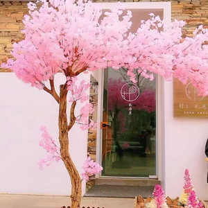 Arbre de <span class=keywords><strong>cerisier</strong></span> artificiel personnalisé haut de gamme, grand arbre à souhaits pour décoration intérieure et extérieure, décoration japonaise, remise de diplôme, mariage - Product Image 4