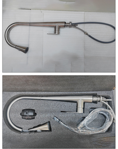 ก๊อกน้ำห้องครัวแบบดึงลงได้พร้อมหัวฉีด 3 ฟังก์ชั่น แรงดันสูง และหมุนได้ 360 องศา °   ก๊อกผสมน้ำร้อน/น้ำเย็นแบบหมุนได้สำหรับอ่างล้างจาน - Product Image 6