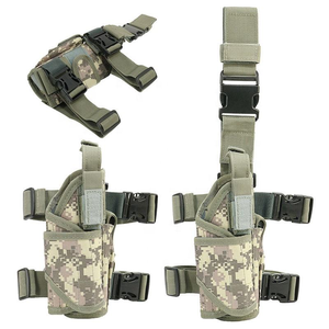 Riñonera Táctica Multifuncional para Exteriores, Bolsa de Pierna con Cierre de Cremallera, Portátil, de Oxford, Tipo Tornado, para Pistola - Product Image 4