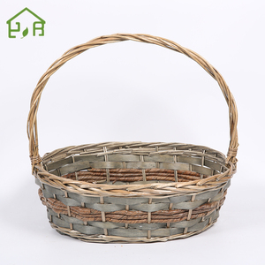 Lớn Phục Sinh Trang Trí Quà Tặng Lưu Trữ Set Liễu Hoa <span class=keywords><strong>Wicker</strong></span> Giỏ Với Xử Lý Thanh Lịch <span class=keywords><strong>Wicker</strong></span> Hộp Cho Lưu Trữ Tổ Chức - Product Image 5