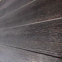 Pannello di parete esterno ignifugo impermeabile pannello di cemento in fibra di grano di legno