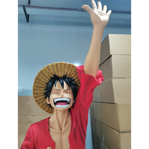Fábrica personalizada de gran <span class=keywords><strong>tamaño</strong></span> luffy estatua artesanía de resina una pieza figura de <span class=keywords><strong>tamaño</strong></span> <span class=keywords><strong>real</strong></span> escultura de personaje para Decoración - Product Image 5