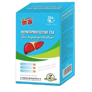 JIAKE 25 bolsitas de té Hepatoprotector Herbal Liver Detox Cleanse Tea protege contra el daño hepático - Product Image 1