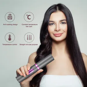 Piastra per capelli professionale multifunzionale 2 in 1 per uomo con certificazione CE/ROHS/FCC