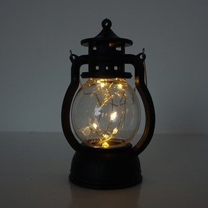 Giáng sinh Retro đèn dầu nhỏ, đèn lồng điện tử, ngựa LED, màn hình trang trí, đèn gió Quà Tặng - Product Image 4