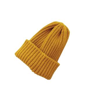 Hiver Automne Nouveau Chapeau Bébé Couleur Solide Soft Warm Knitting Hats for 0-5t Boy Girl Children Beanies <span class=keywords><strong>Bonnet</strong></span> Toddler - Product Image 5