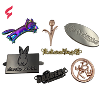 Plaques de nom personnalisées en alliage de zinc, de luxe, tendance, vintage, pour sacs à main, étanches, portables, légères, certifiées SGS, pour sacs/vêtements