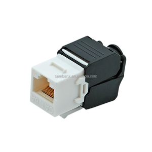 Cat6a toolless Keystone Jack công cụ miễn phí mô-đun - Product Image 1