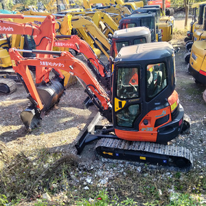 Miniexcavadora Hidráulica Usada <span class=keywords><strong>Kubota</strong></span> U35 de 3.5 Toneladas, Fabricada en Japón, Modelo U35-4 con Brazo Desplazable, Certificación EPA y CE, Motor <span class=keywords><strong>Kubota</strong></span>, Cabina Cerrada, a Buen Precio - Product Image 2