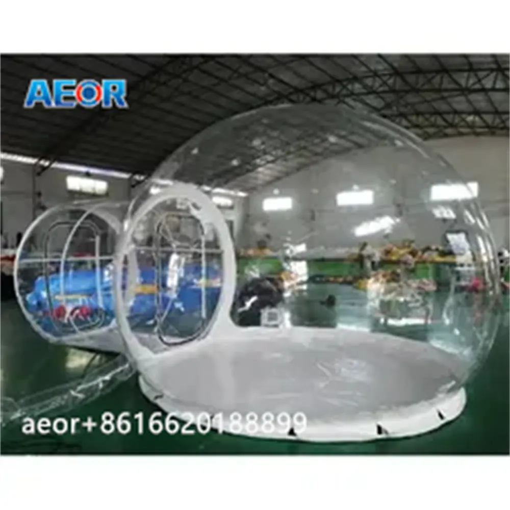 New popular balloon artist ads PVC materia Hot selling inflatable hotel Room Set Inflatable Bubble Inflatable Yurt Camping