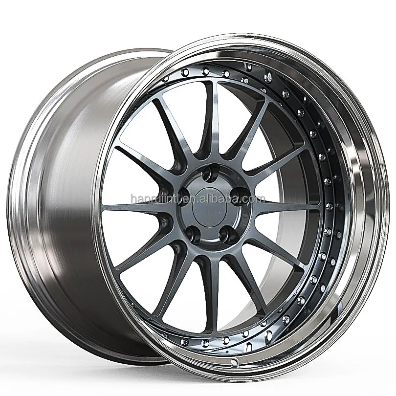 Roda tempa piring dalam 5X114.3 20X9.5 20X12 20X12.5J mobil balap velg untuk GTR BMW m4