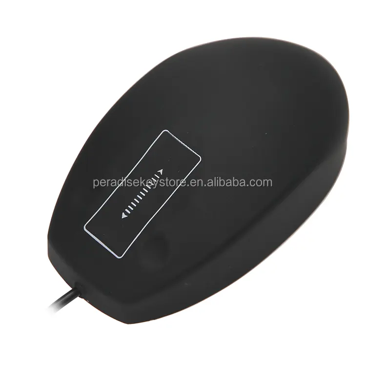 IP68 Waterproof o rato ótico com o rato prendido industrial médico lavável e esterilizável do rolo do Touchpad