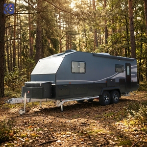 Remolque de Viaje Económico y Práctico, Caravana, Fantástico Remolque de Campamento Todoterreno, Caravana AD03 - Product Image 1