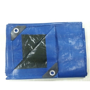 Bâche PE 90g 120g <span class=keywords><strong>130g</strong></span> usine bâche bleue/grise/orange argentée - Product Image 3
