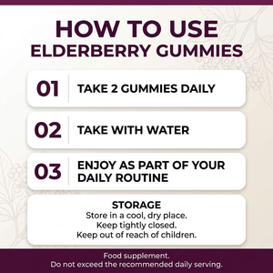 Gummies de sureau OEM ODM avec vitamine C et zinc, 60 unités, fournisseur en gros sous marque privée - Product Image 3