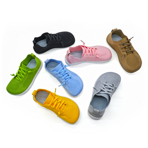 Gran oferta de primavera y verano, zapatillas transpirables de punto con mosca para chico, zapatillas antideslizantes para exteriores, zapatos Descalzos - Product Image 6